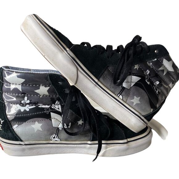 Vans x Disney Sk8-Hi Plane Crazy Womens 7.5 Mens 6 Skateboard Streetwear Skater - Picture 6 of 10